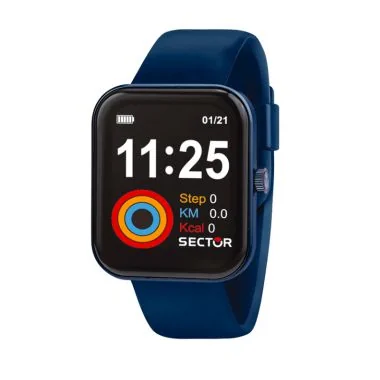 Montre Connectée Sector S03 - Silicone Bleu