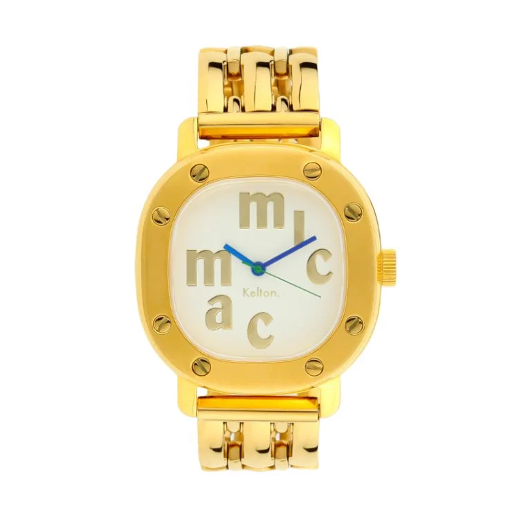 Face Montre Kelton -  Tictac Or Kelton x Micmac St. Tropez