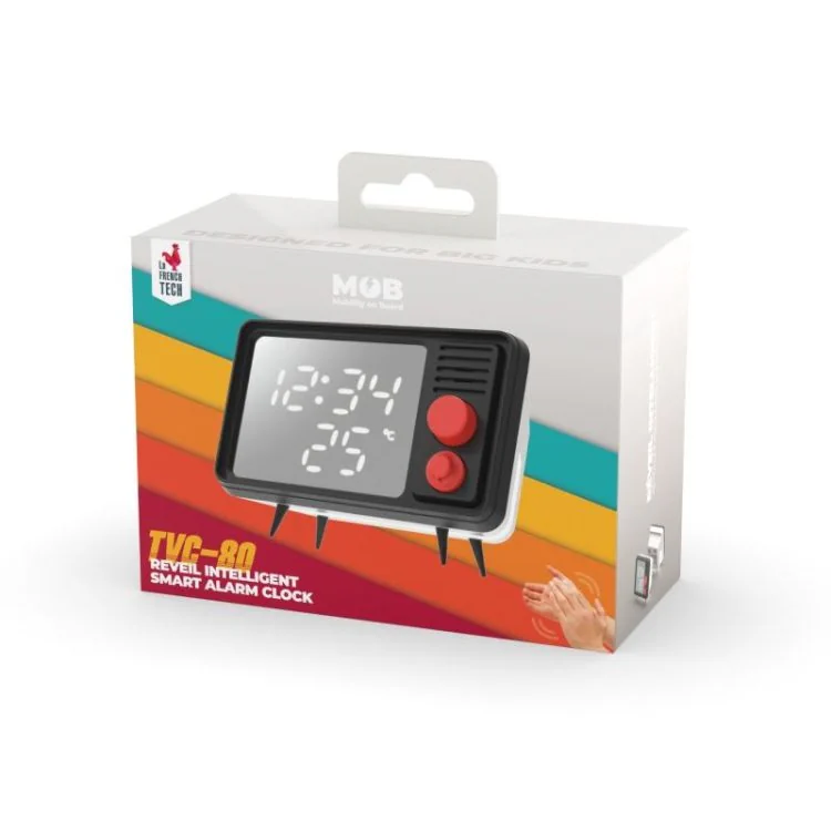 Packaging 1 Réveil MOB - TVC-80 - Gris
