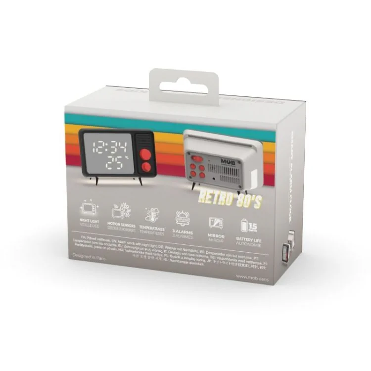 Mobility on Board - Réveil Enfant - Mobility On Board - TVC-80 - Gris