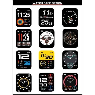 Affichage Montre Connectée Sector S03 - Silicone Rose