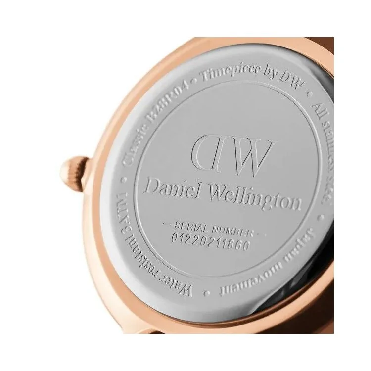 Dos Montre Daniel Wellington - Petite Cornwall Gold - 28mm