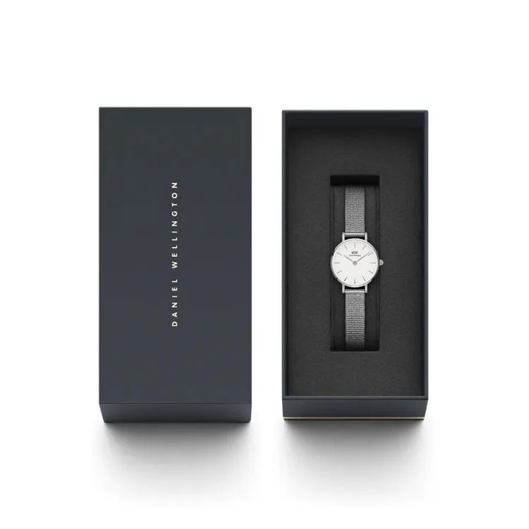 Coffret Montre Daniel Wellington - Petite Pressed Sterling - 24mm