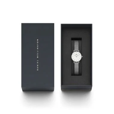 Coffret Montre Daniel Wellington - Petite Pressed Sterling - 24mm