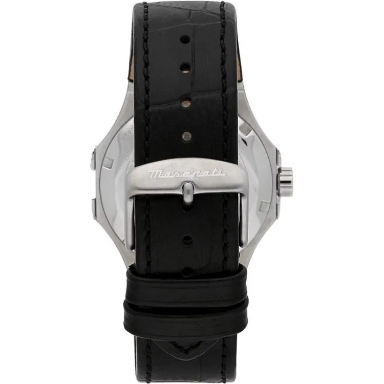 Dos Montre Automatique Maserati - Squelette - Cadran Argenté - R8821108038