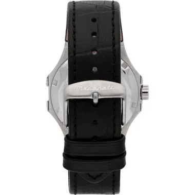 Dos Montre Automatique Maserati - Squelette - Cadran Argenté - R8821108038