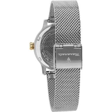 Dos Montre Dateur Maserati - Epoca Lady - Maille Milanaise Argenté - R8853118514