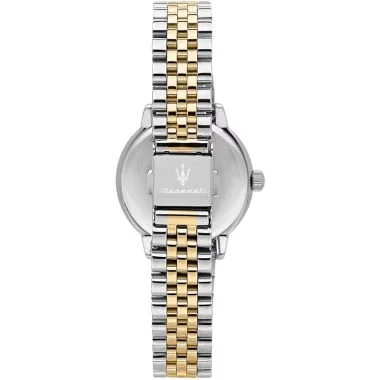 Dos Montre Chronographe Maserati - Successo Lady Solar - Doré et Argenté - R8853145514