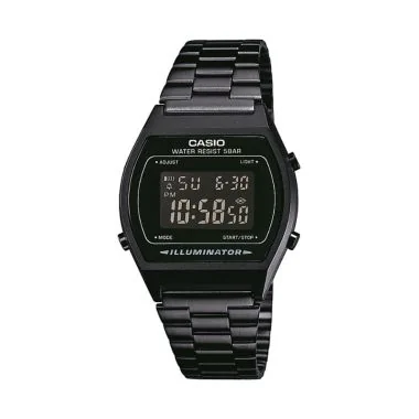 Face Montre Casio - Collection Vintage Edgy - Noire - B640WB-1BEF