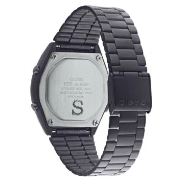 Dos Montre Casio - Collection Vintage Edgy - Noire - B640WB-1BEF