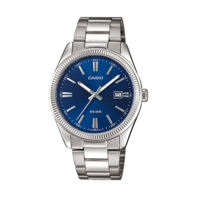 Montre Casio - Casio Collection - Cadran Laiton Bleu - MTP-1302PD-2AVEF