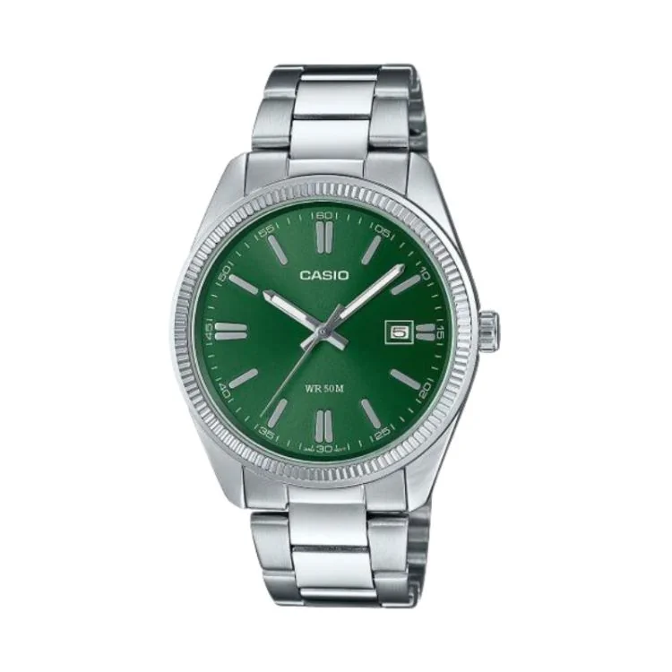Casio - Montre Casio - Casio Collection - Cadran Laiton Vert - MTP-1302PD-3AVEF