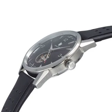 LIP - Montre LIP - Himalaya 40mm - Automatique Coeur Battant - Cadran Noir