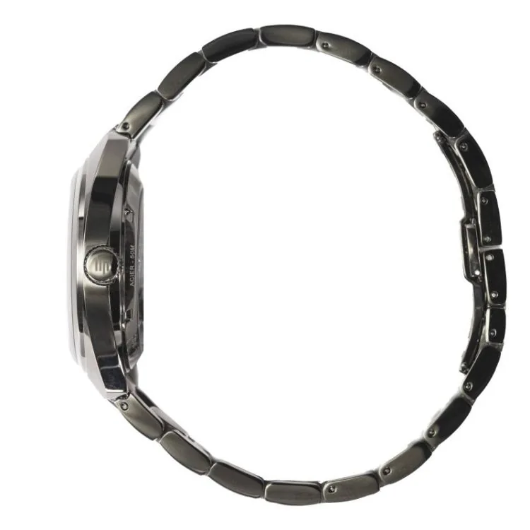 Coté Montre LIP - GDG 39 mm - Automatique Squelette - Acier Noir