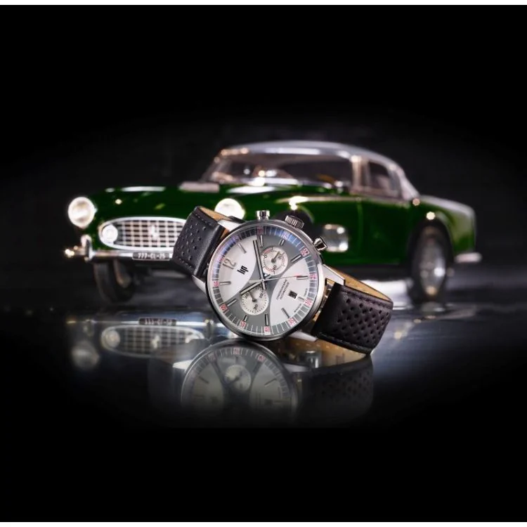 Mood Montre LIP - Rallye 42mm - Chronographe - Automatique - Cadran Gris