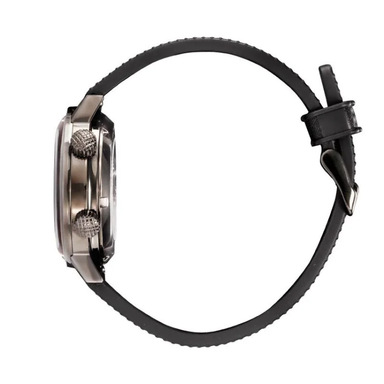 Coté Montre LIP - Grande Nautic Ski 41mm - Cadran Noir