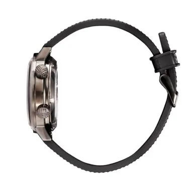 Coté Montre LIP - Grande Nautic Ski 41mm - Cadran Noir