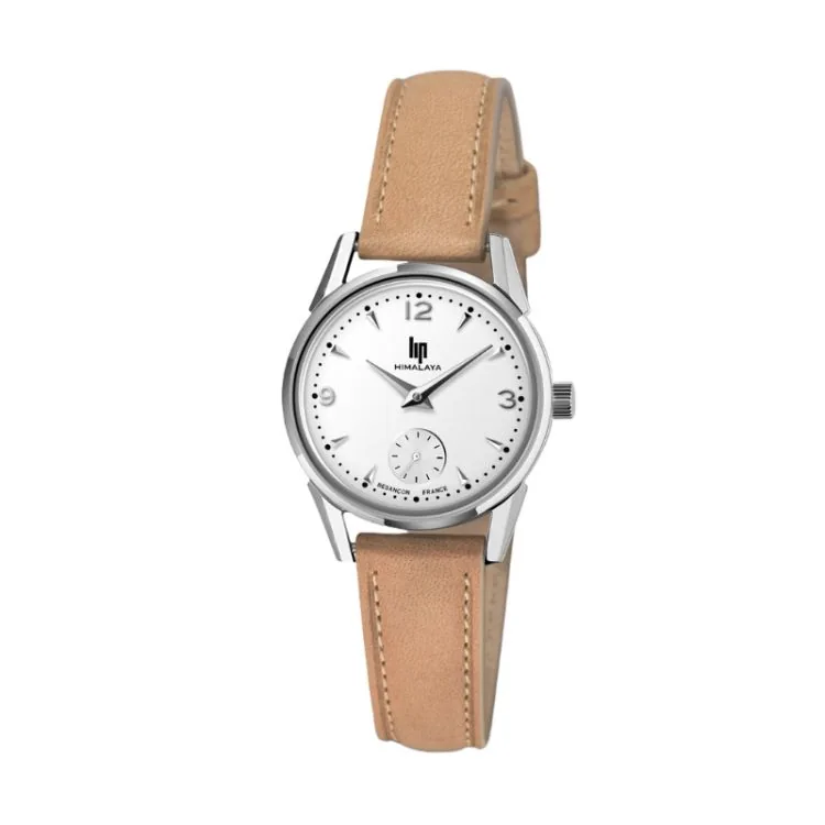 Face Montre LIP - Dauphine 29mm - Cuir Beige