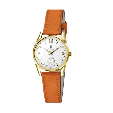 Face Montre LIP - Himalaya 29mm - Cuir Orange
