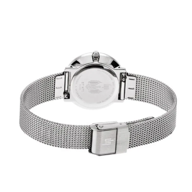 Dos Montre LIP - Dauphine 29mm - Maille Milanaise Argenté