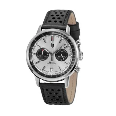 Face Montre LIP - Rallye 41mm Panda - Chronographe Méca-Quartz