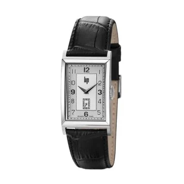 Face Montre LIP - T24 Churchill - Cuir Noir