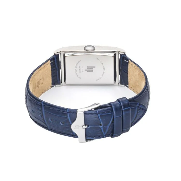 Dos Montre LIP - T24 Churchill - Cuir Bleu