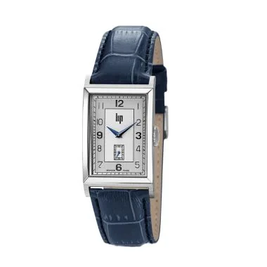 Face Montre LIP - T24 Churchill - Cuir Bleu