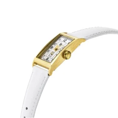 Profil Montre LIP - T18 Churchill - Trotteuse Excentrée - Cuir Blanc