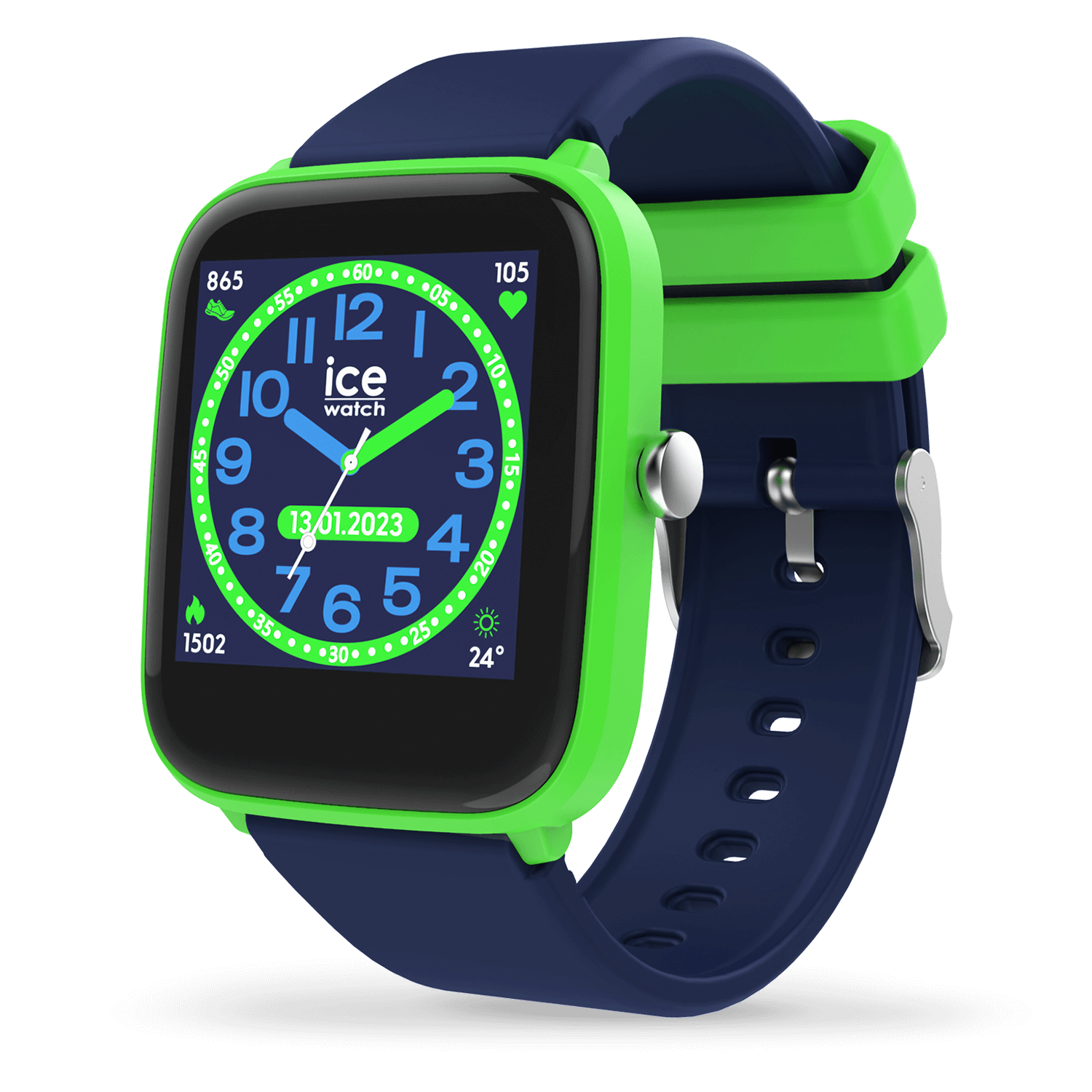 Montre Connectée Enfant - Ice-Watch - Ice Smart Junior - Blue Green