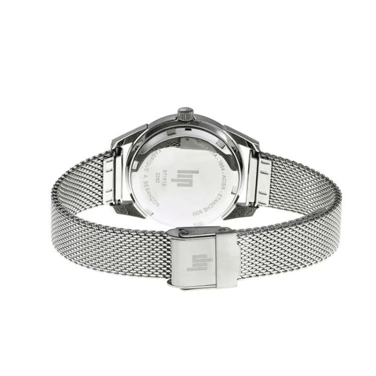 Dos Montre LIP - Himalaya 29mm - Maille Milanaise Argentée