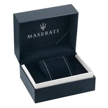 Maserati - Montre Maserati - Traguardo -  Chronographe - Cuir Marron Cadran Bleu - R8871612008