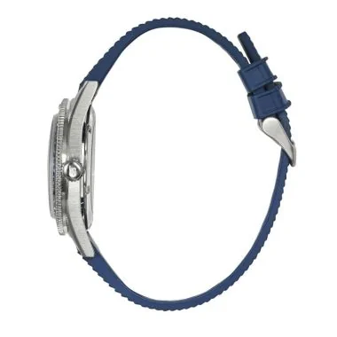 Coté Montre LIP - Nautic 3 - Automatique 39mm - Caoutchouc Bleu