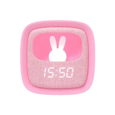 Réveil Veilleuse Enfant - Mobility on Board - Billy Clock - Rose Chamallow