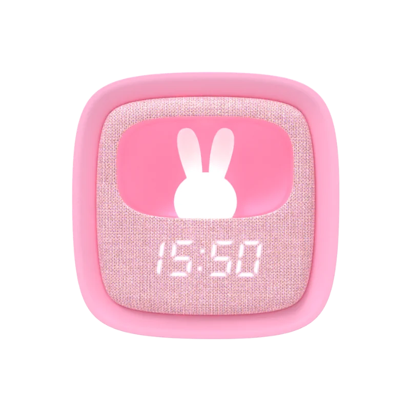 Réveil Enfant CHMMY | Veilleuse 7 Couleurs, Entraîneur Sommeil | Cadeau 2-10 Ans