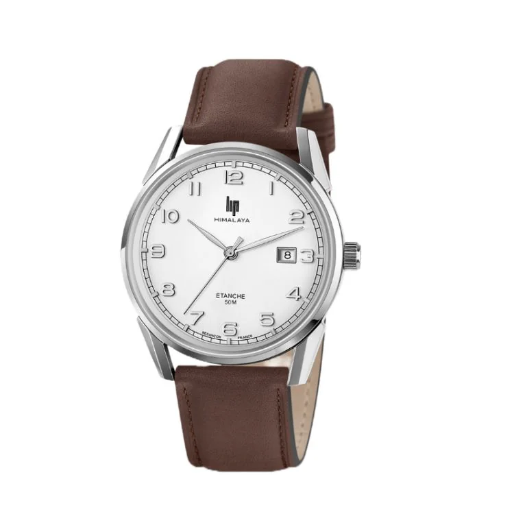 Montre LIP - Himalaya 40 mm - Classique - Cadran Blanc