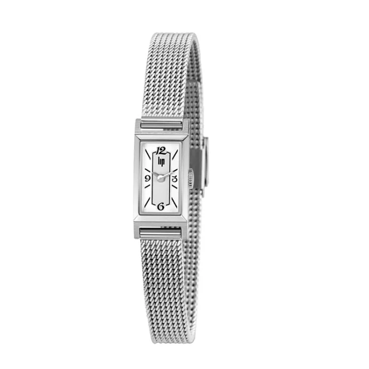 LIP - Montre LIP - T13 Churchill - Classique - Maille Milanaise Argentée