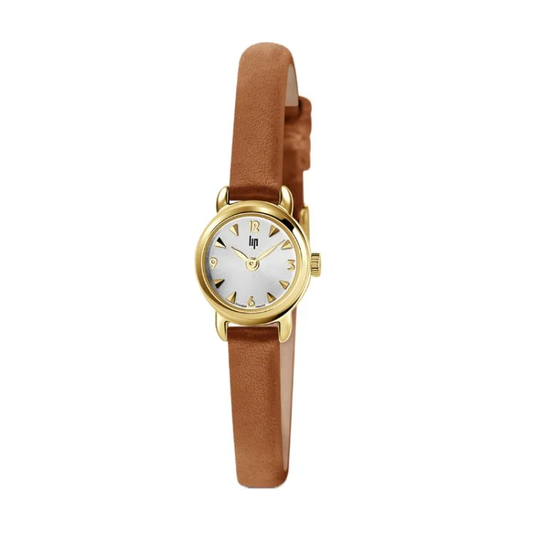 Montre LIP - Henriette - Cuir Marron