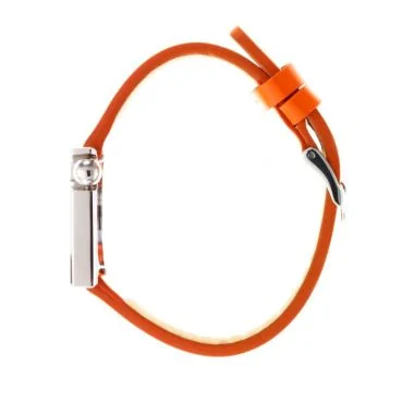 Coté Montre LIP - Mach 2000 - Mini Moon - Cuir Orange Pailleté