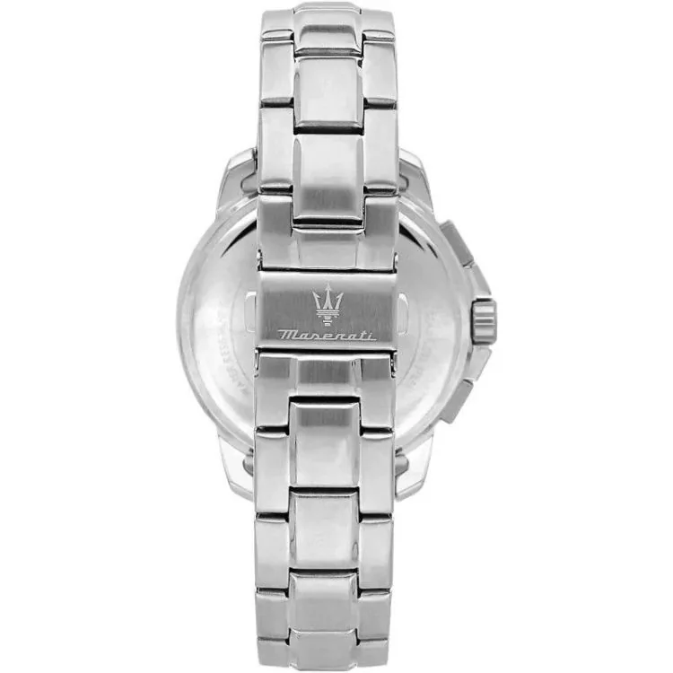 Dos Montre Maserati - Successo - Chronographe - Cadran Bleu et Doré - R8873621038