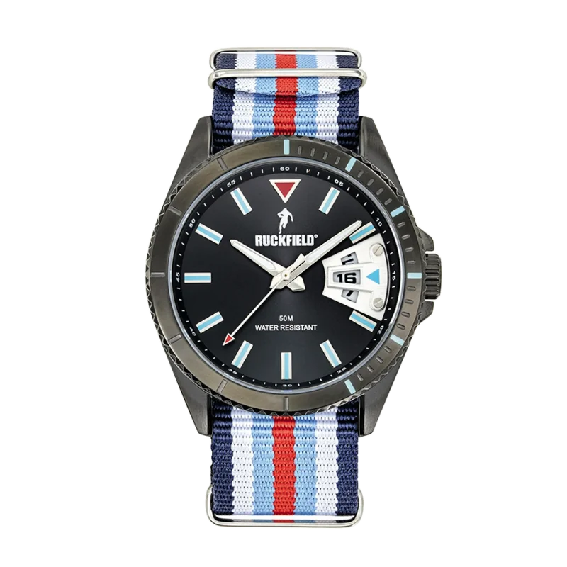 Montre bleu best sale et rouge