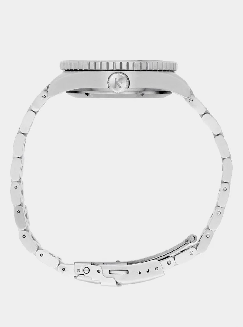 Montre Pendentif Vintage Kelton Femme Années 70 - Mécanique Manuelle, Décor Fleur De Lys - Occasion Fonctionnelle