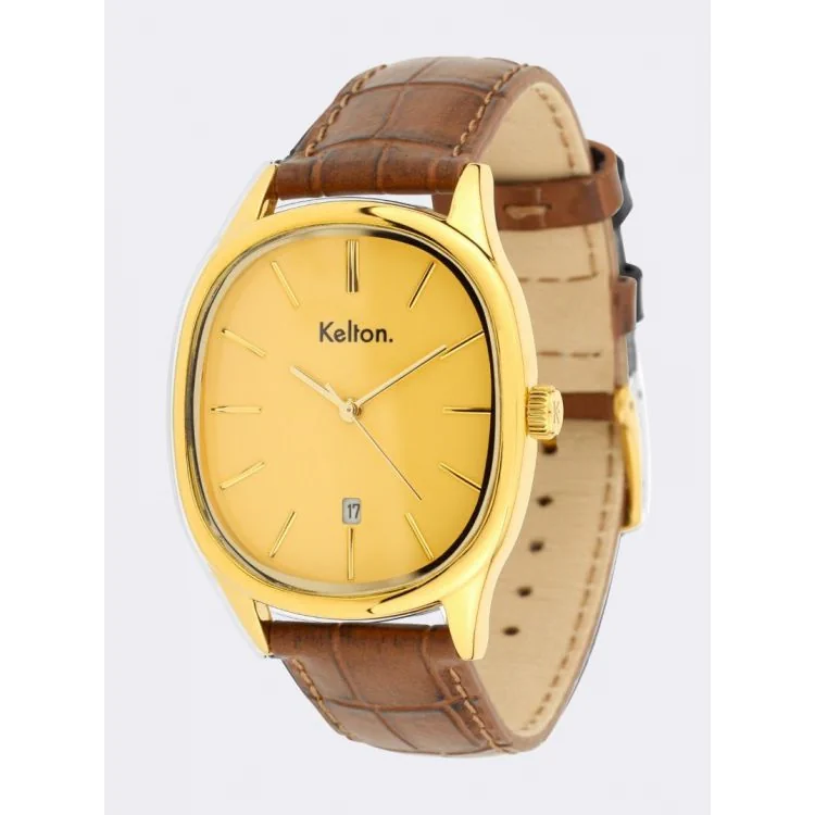 Profil Montre Kelton - Grande Colorama Or