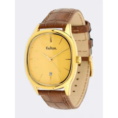 Profil Montre Kelton - Grande Colorama Or