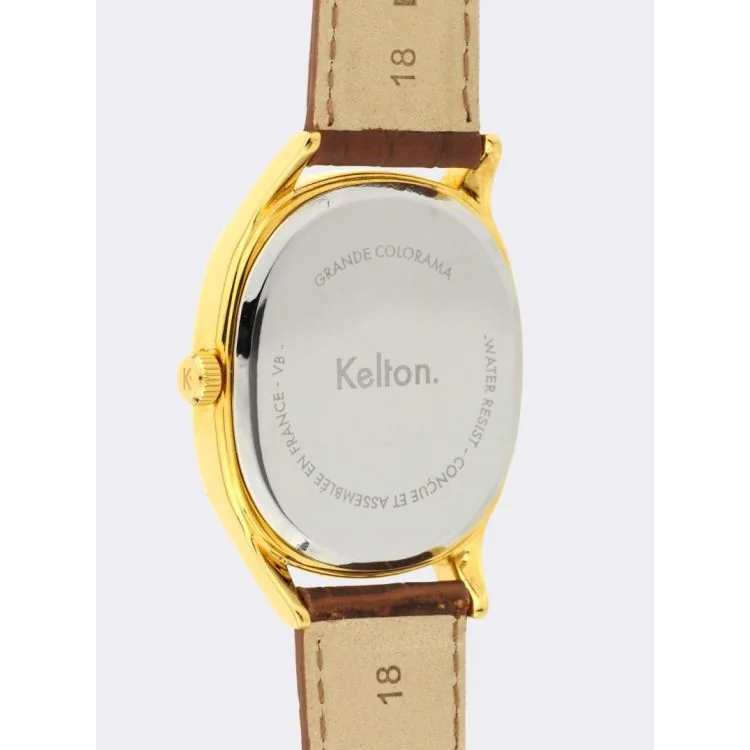 Dos Montre Kelton - Grande Colorama Or