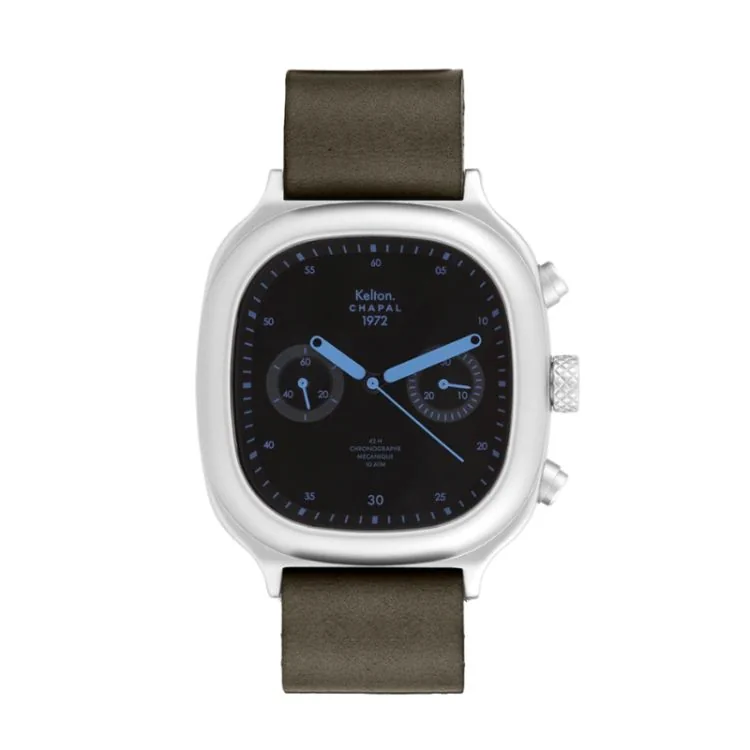 Montre Kelton X Chapal 1972 - Chronographe Skyblue Taupe