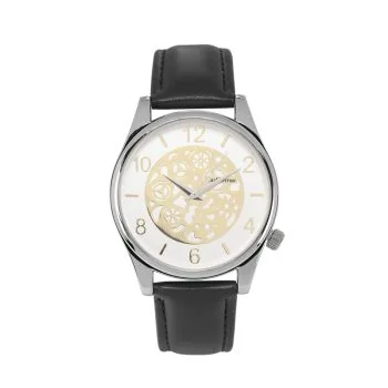 Montre Performer - Squelette - Cuir Noir Cadran Blanc - 70220512