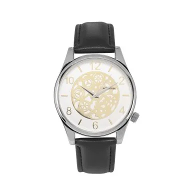 Montre Performer - Squelette - Cuir Noir Cadran Blanc - 70220512