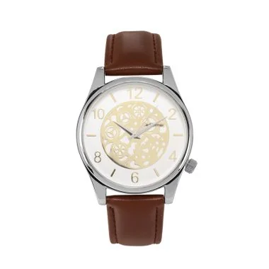 Montre Performer - Squelette - Cuir Marron Cadran Blanc - 70220522