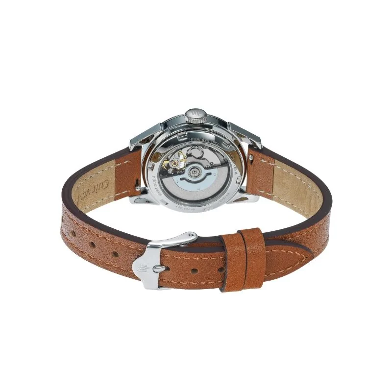 Montre LIP Himalaya 29mm Automatique C ur Battant Cuir Marron
